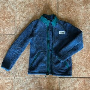 Blue North Face Fleece Jacket